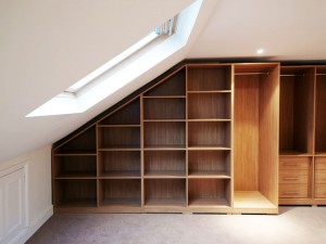 Fitted loft wardrobes