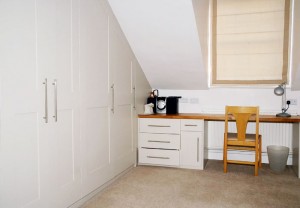 Fitted wardrobes attic